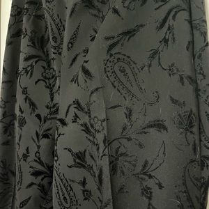 Women's Black on Black Burnout Slacks